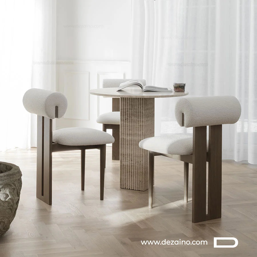 Mobilier contemporain haut de gamme pour villa moderne à Marrakech.
