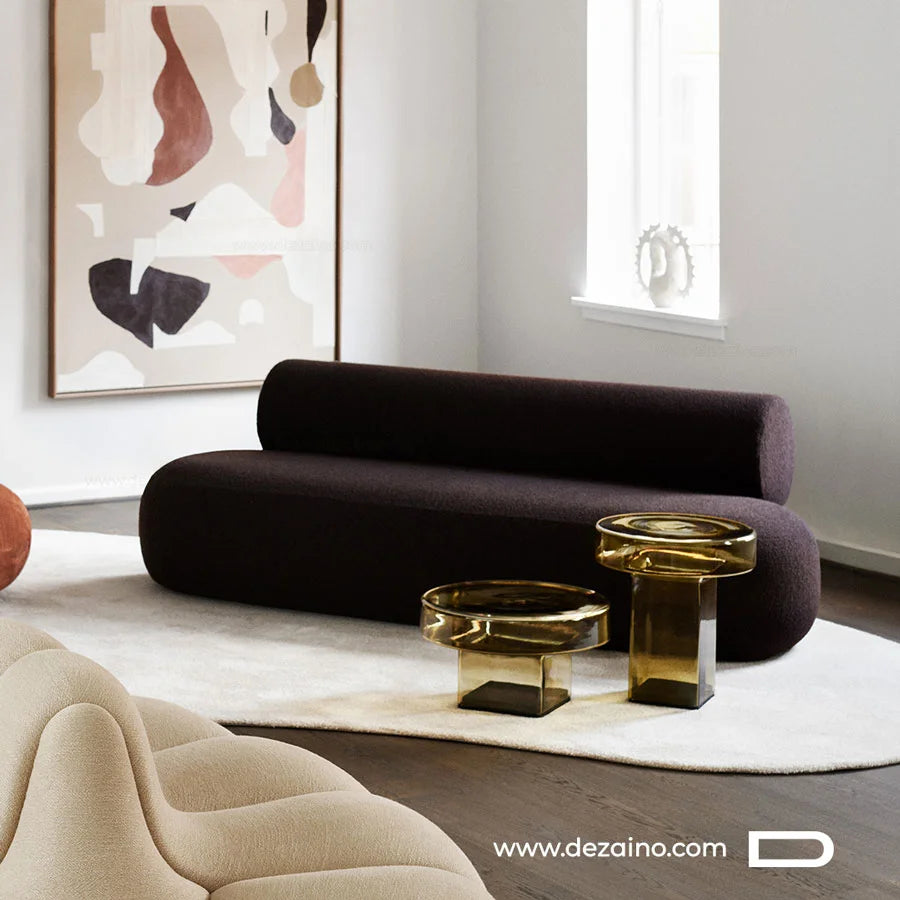 Mobilier de salon de luxe idéal pour une grande villa contemporaine à Marrakech.